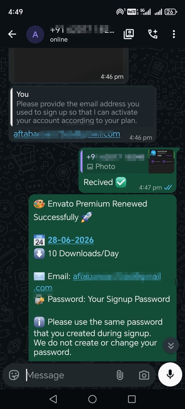 Prime Genie Group Buy designer tools subscription customer activation proof screenshot 52